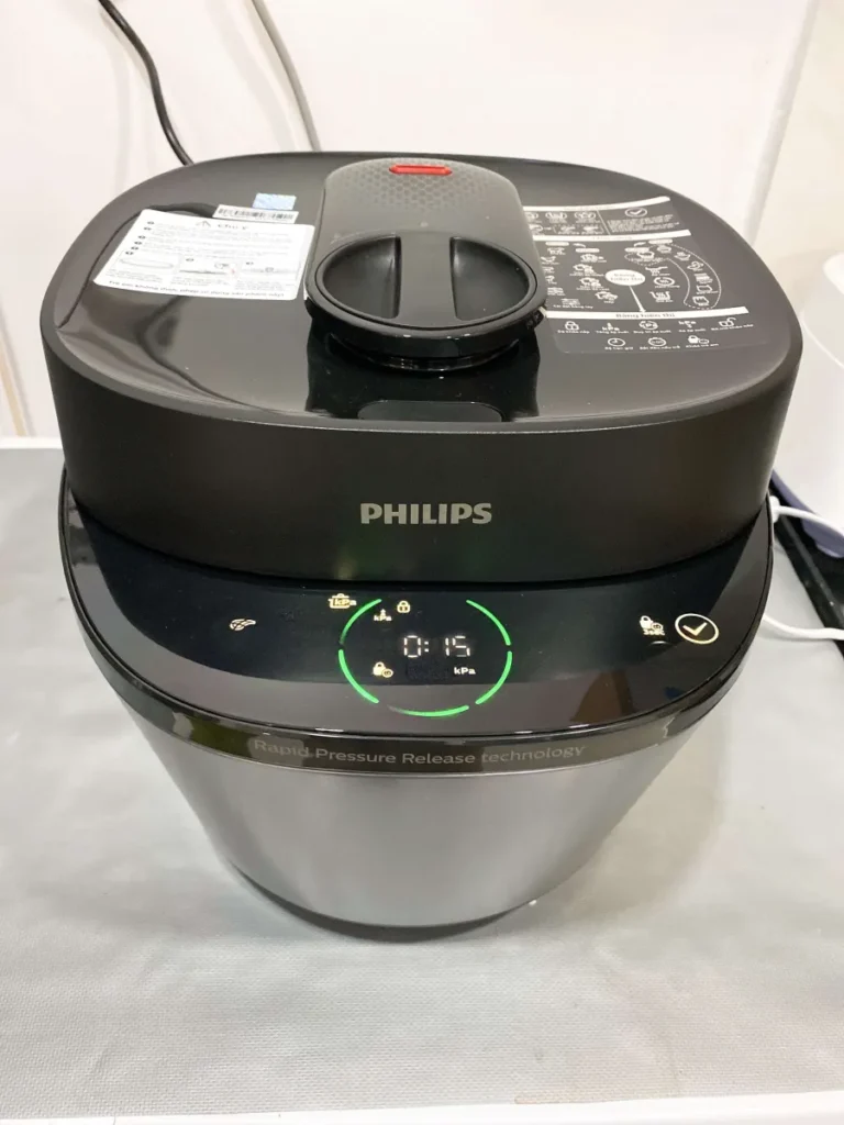 review Nồi áp suất điện Philips HD2151/66 5l