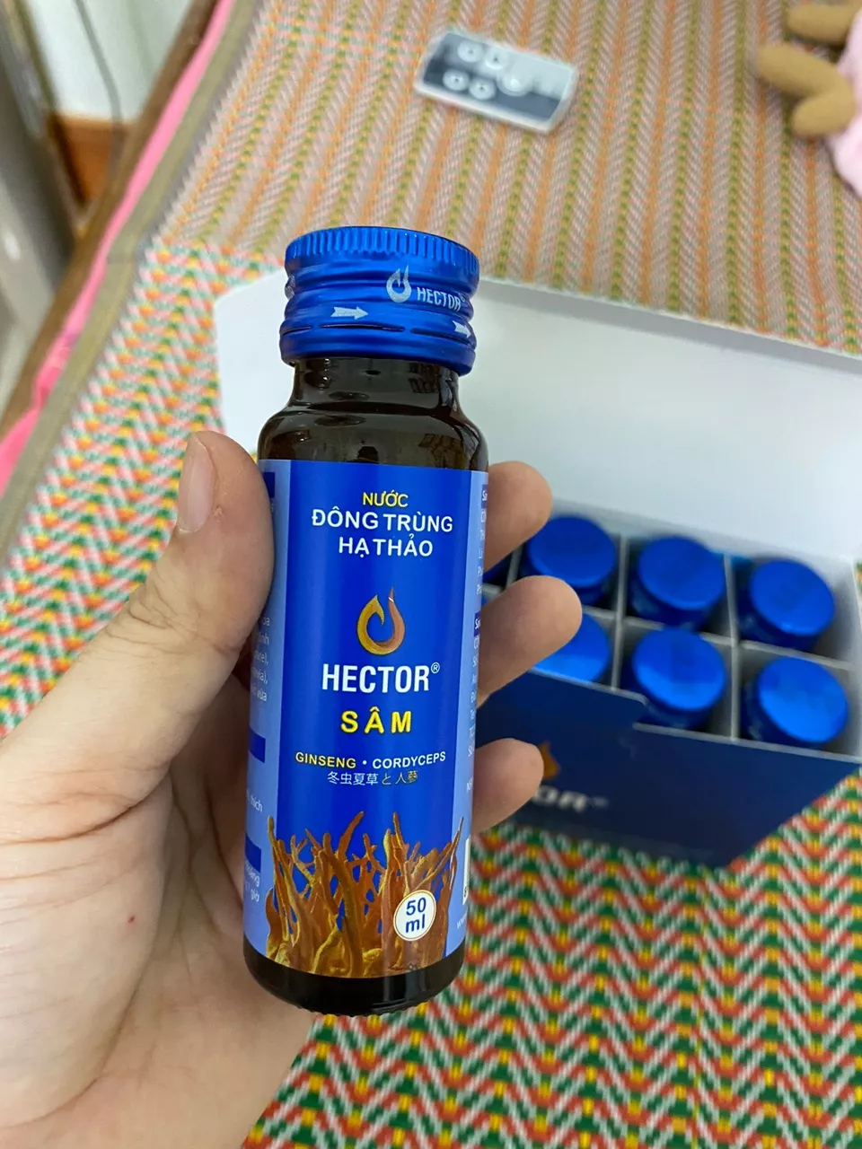 đông trùng hạ thảo hector sâm có tốt không